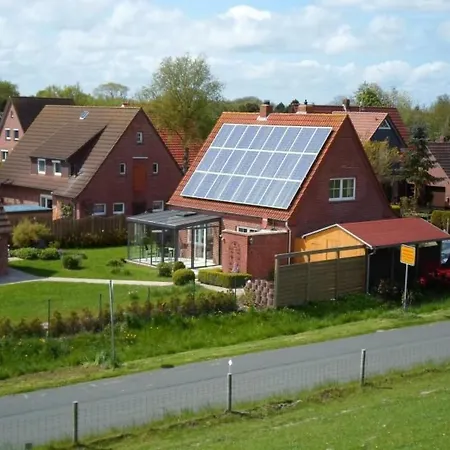 度假居 Mit Wintergarten Und Garten Am Deich By Interhome Fedderwardersiel